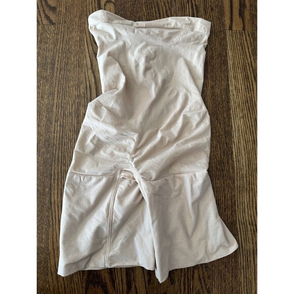 SPANXsculpt Seamless PowerHigh-Waisted Mid-Thigh Short Nude Sz Large Shapewear - Picture 12 of 12